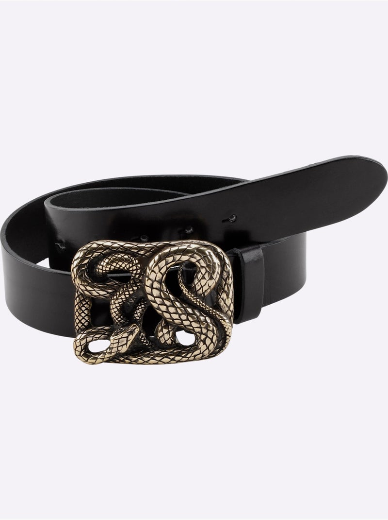 Ceinture Boucle Décorative - Taille Standard - Helline Noir - Kiabi