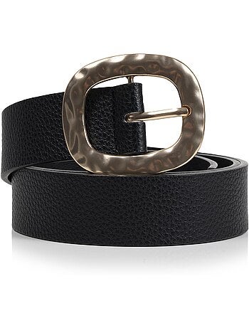 Ceinture boucle martelée femme isotoner