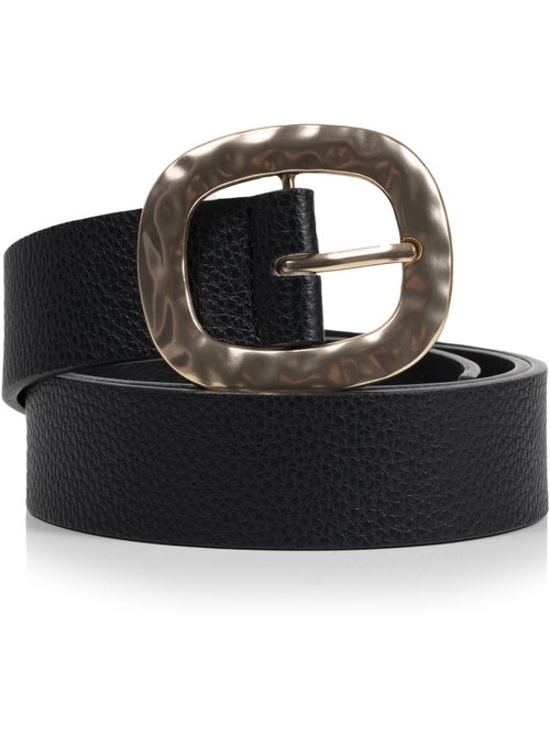 Ceinture boucle martelée femme isotoner - Kiabi
