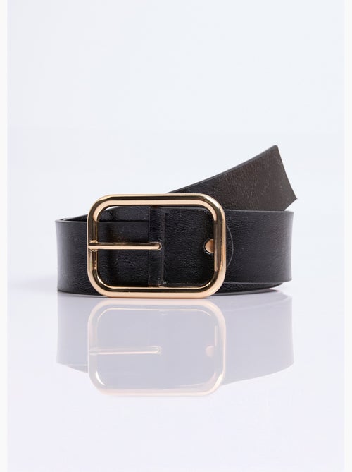 Ceinture boucle métallisée rectangle - afibel - Kiabi Ceinture boucle métallisée rectangle - afibel - Kiabi
