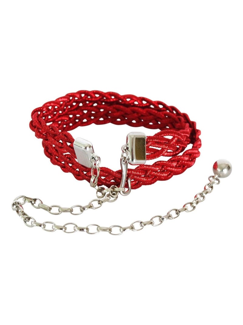 Ceinture brillante COLUMBIA Rouge - Kiabi