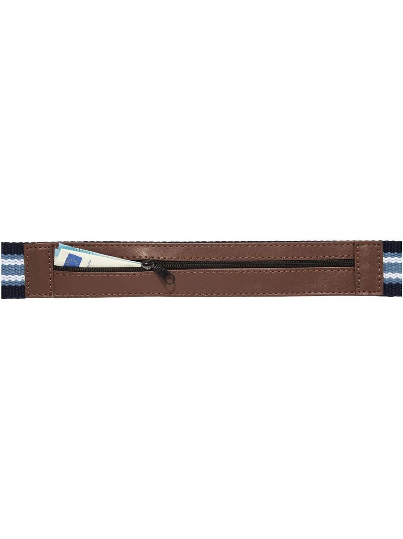 Ceinture cache-billets   - atlas for men Bleu marine - Kiabi