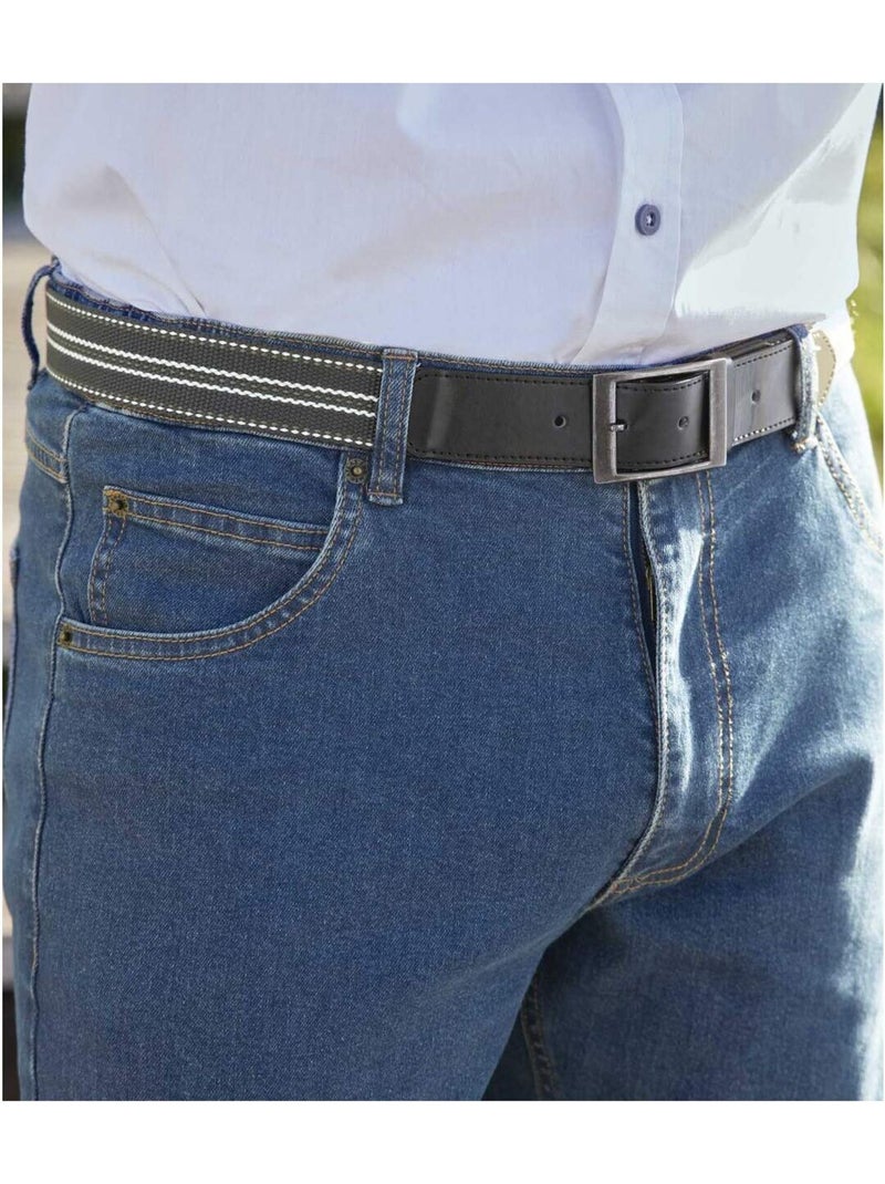 Ceinture Cache-Billets  - ATLAS FOR MEN Kaki - Kiabi