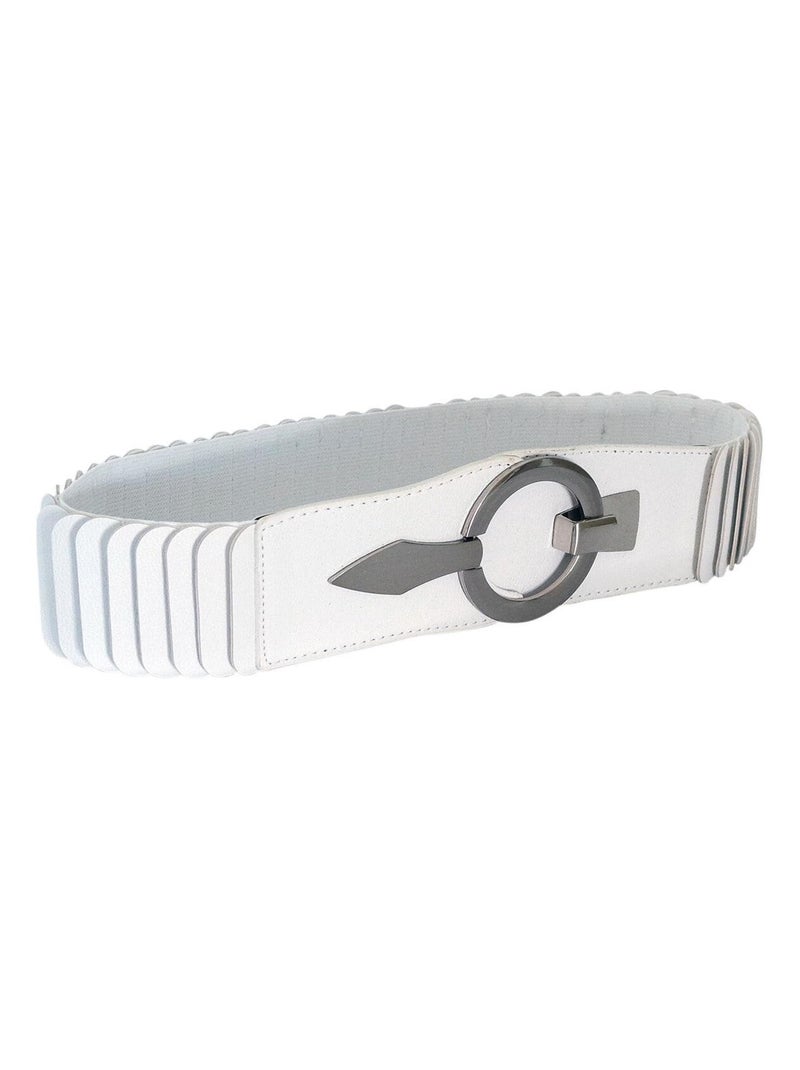 Ceinture CELIA – ceinture large femme Blanc - Kiabi
