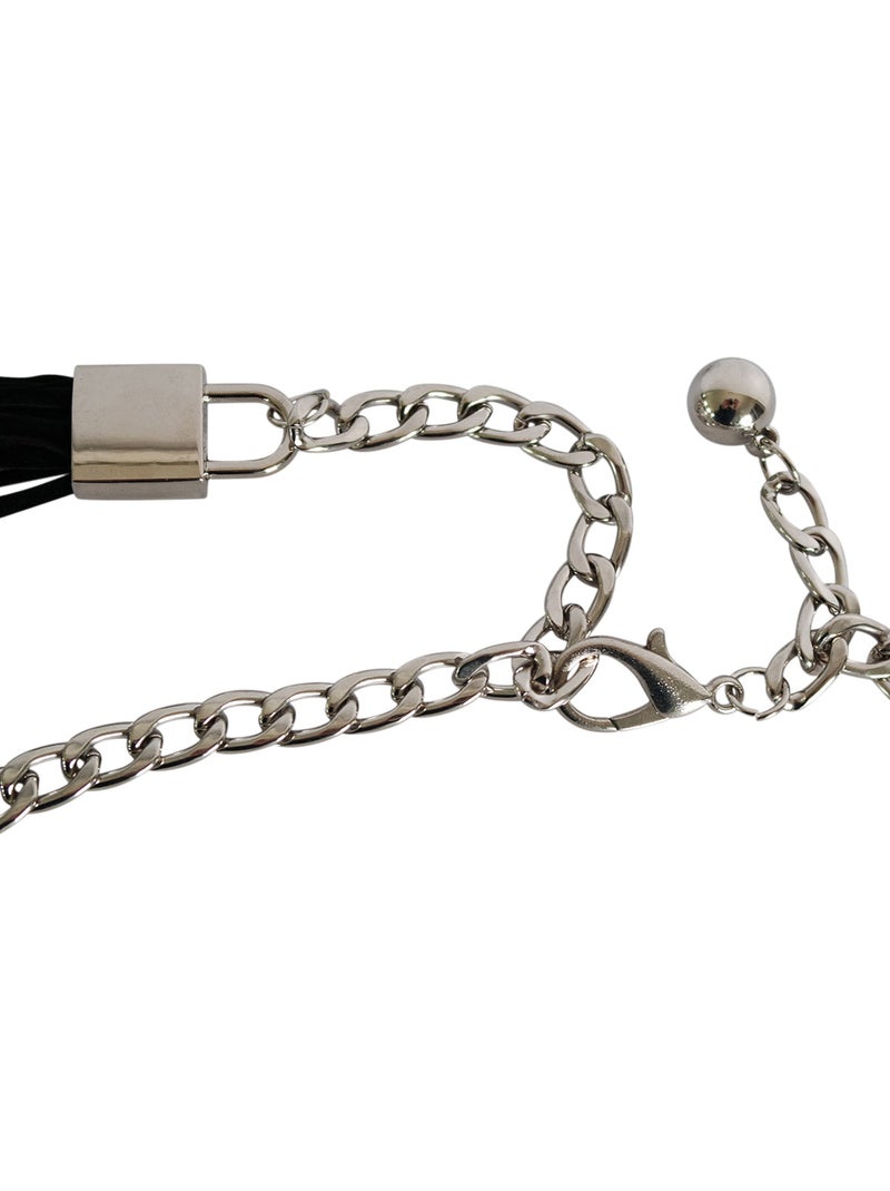 Ceinture chaîne KANSAS Argent - Kiabi