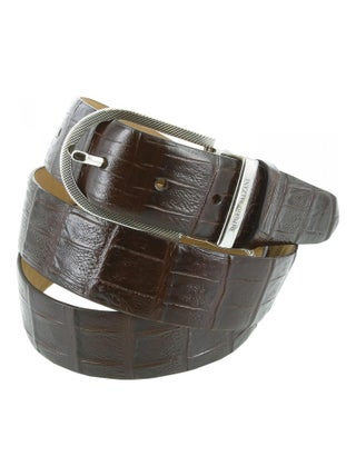 Ceinture cuir CROCO