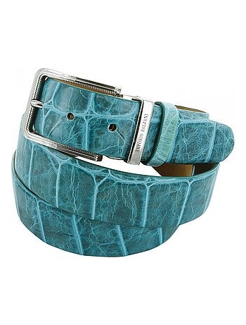 Ceinture cuir CROCO