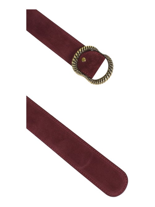 Ceinture Cuir Emilie Karston Clotaire avec Pochette Cadeaux - Kiabi