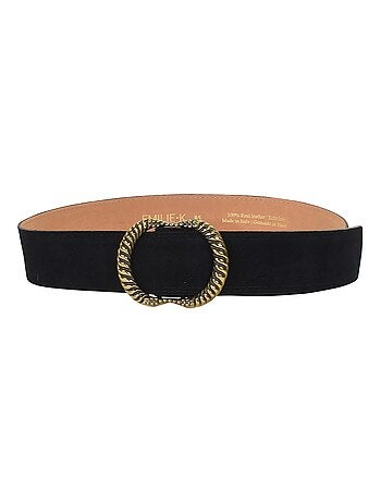 Ceinture Cuir Emilie Karston Clotaire avec Pochette Cadeaux