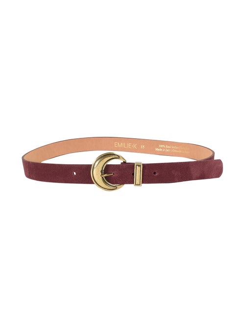 Ceinture Cuir Emilie Karston Damaris avec Pochette Cadeaux - Kiabi