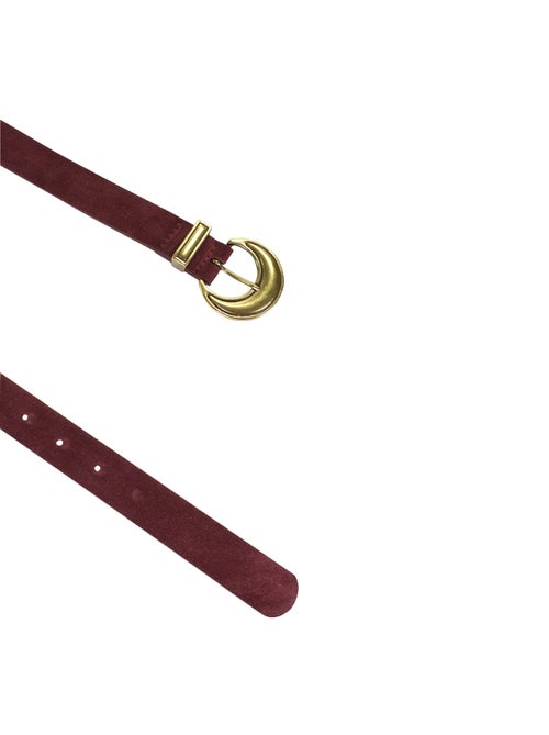 Ceinture Cuir Emilie Karston Damaris avec Pochette Cadeaux - Kiabi