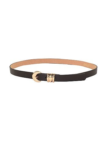 Ceinture Cuir Emilie Karston Lisbet avec Pochette Cadeaux