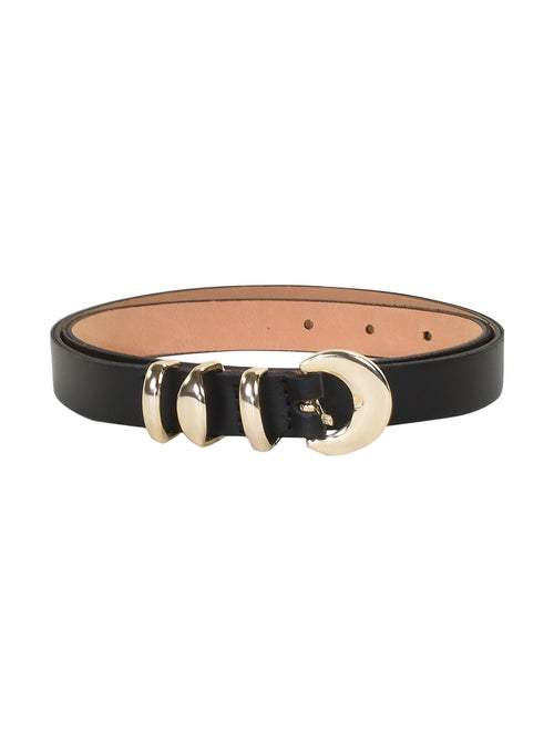 Ceinture Cuir Emilie Karston Lisbet avec Pochette Cadeaux - Kiabi