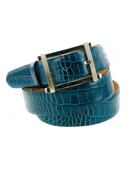Ceinture cuir EZIO - Kiabi