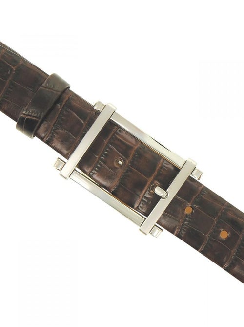 Ceinture cuir GINO - Kiabi