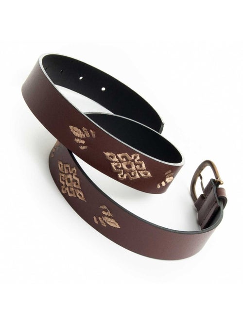 Ceinture Cuir Naturel Purapiel - Kiabi