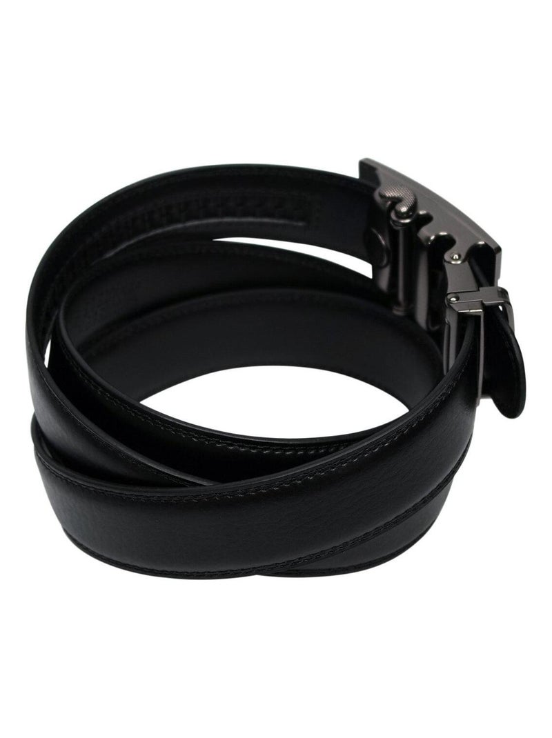 Ceinture cuir PROTIN Noir - Kiabi