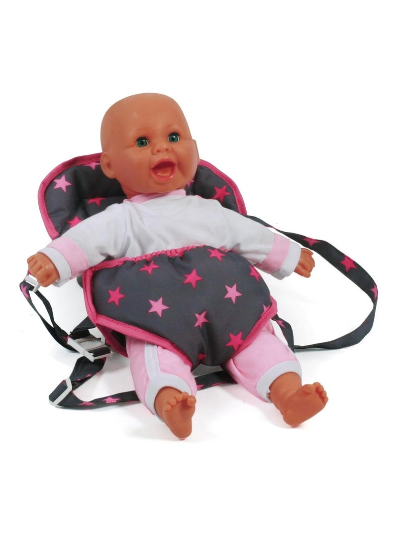 Ceinture de portage pour poupées - Coloris 82 Gris Rose - Kiabi