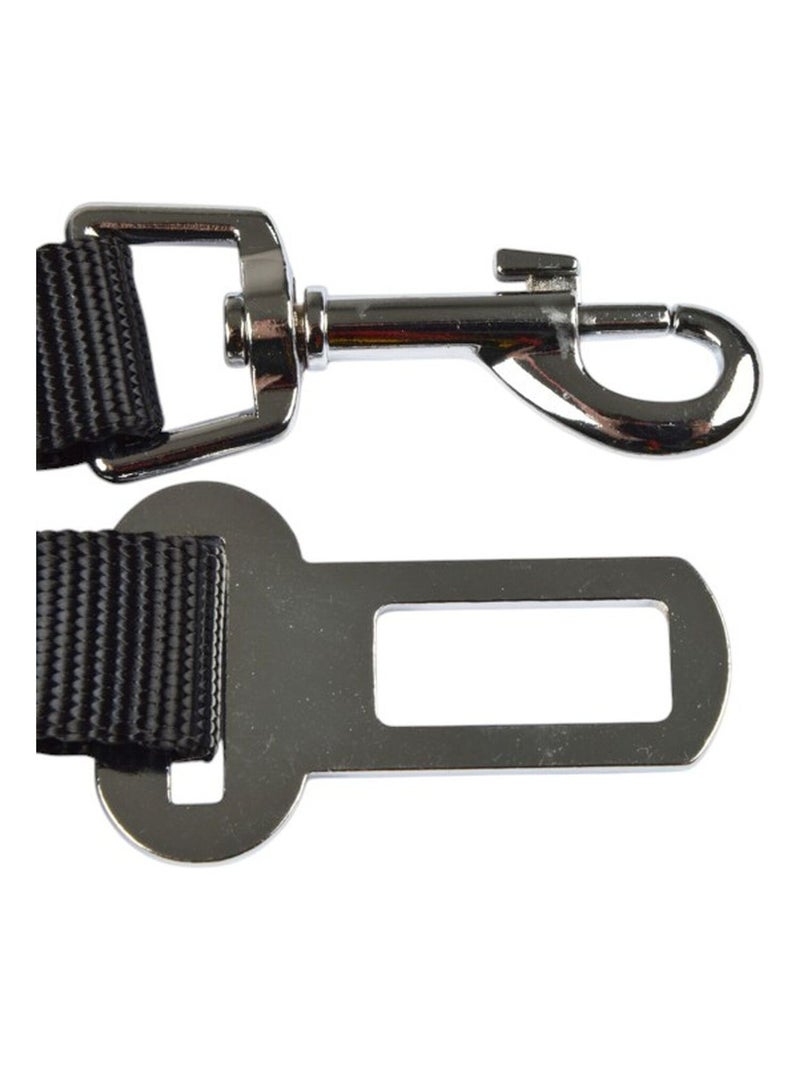 Ceinture de sécurité réglable pour chien Noir - Kiabi