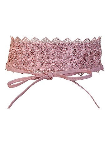 Ceinture dentelle BARIZA – style bohème élégant