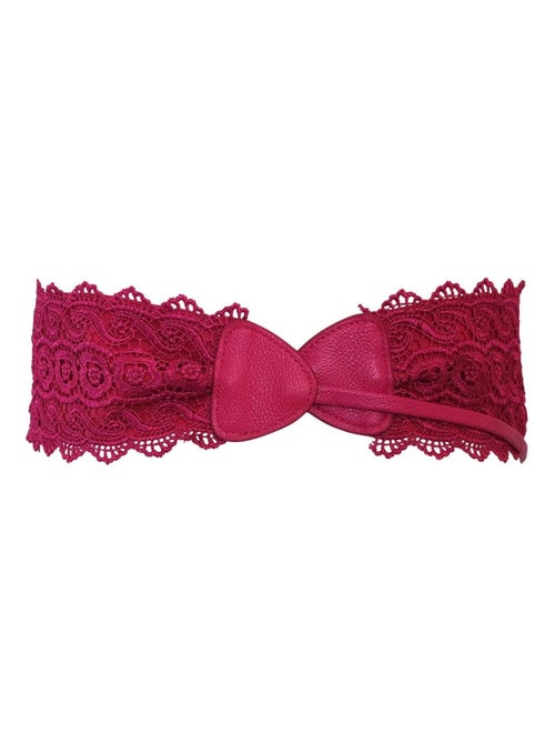 Ceinture dentelle BARIZA – style bohème élégant - Kiabi