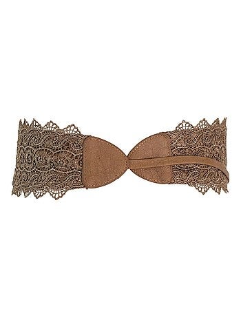 Ceinture dentelle BARIZA – style bohème élégant