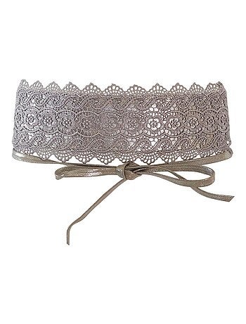 Ceinture dentelle BARIZA ? style boh?me ?l?gant