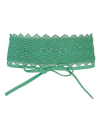 Ceinture dentelle BARIZA ? style boh?me ?l?gant