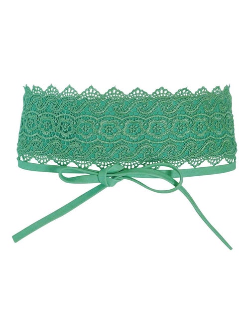 Ceinture dentelle BARIZA ? style boh?me ?l?gant - Kiabi