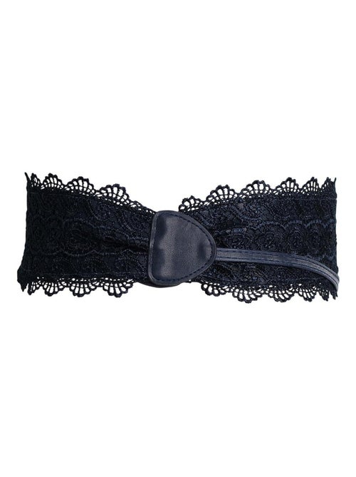 Ceinture dentelle BARIZA ? style boh?me ?l?gant - Kiabi
