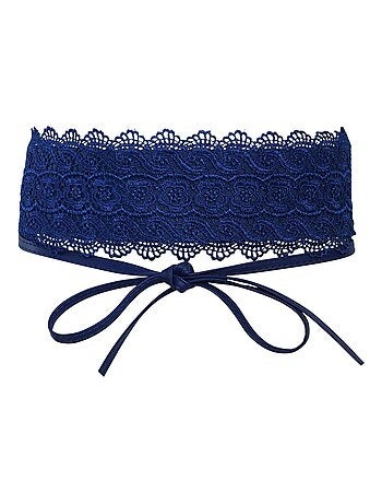 Ceinture dentelle BARIZA ? style boh?me ?l?gant