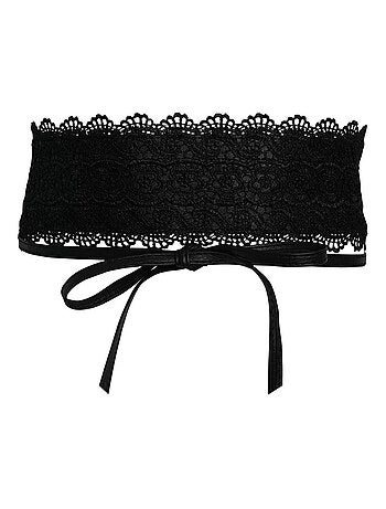 Ceinture dentelle BARIZA ? style boh?me ?l?gant