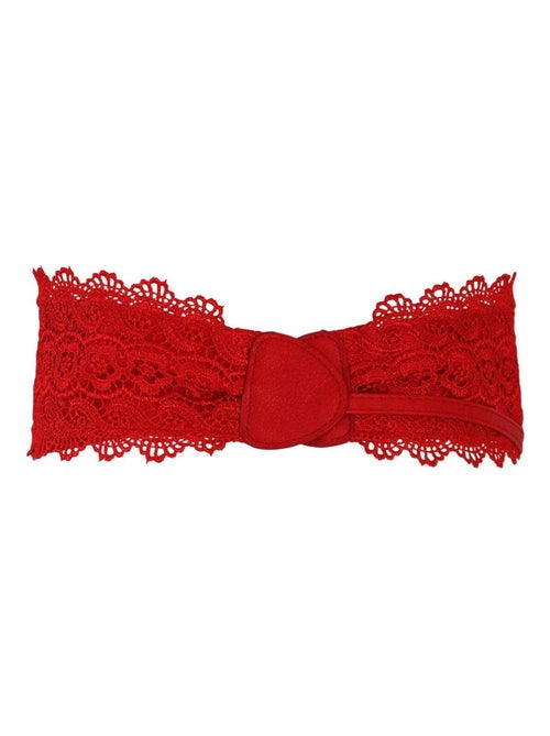 Ceinture dentelle BARIZA ? style boh?me ?l?gant - Kiabi