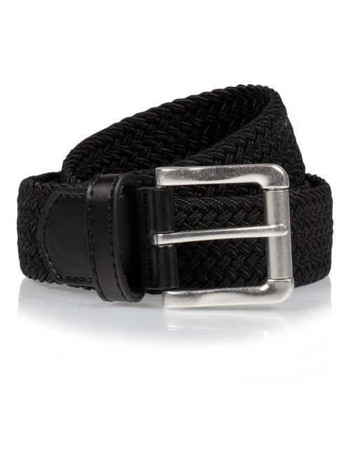 Ceinture détail cuir homme Isotoner - Kiabi