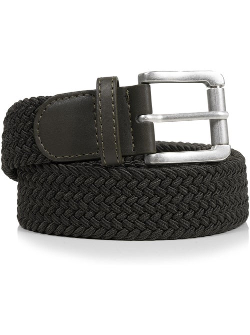 Ceinture détail cuir homme isotoner - Kiabi Ceinture détail cuir homme isotoner - Kiabi