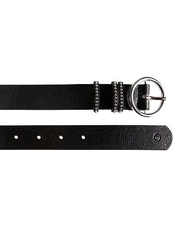 Ceinture détails cloutés femme