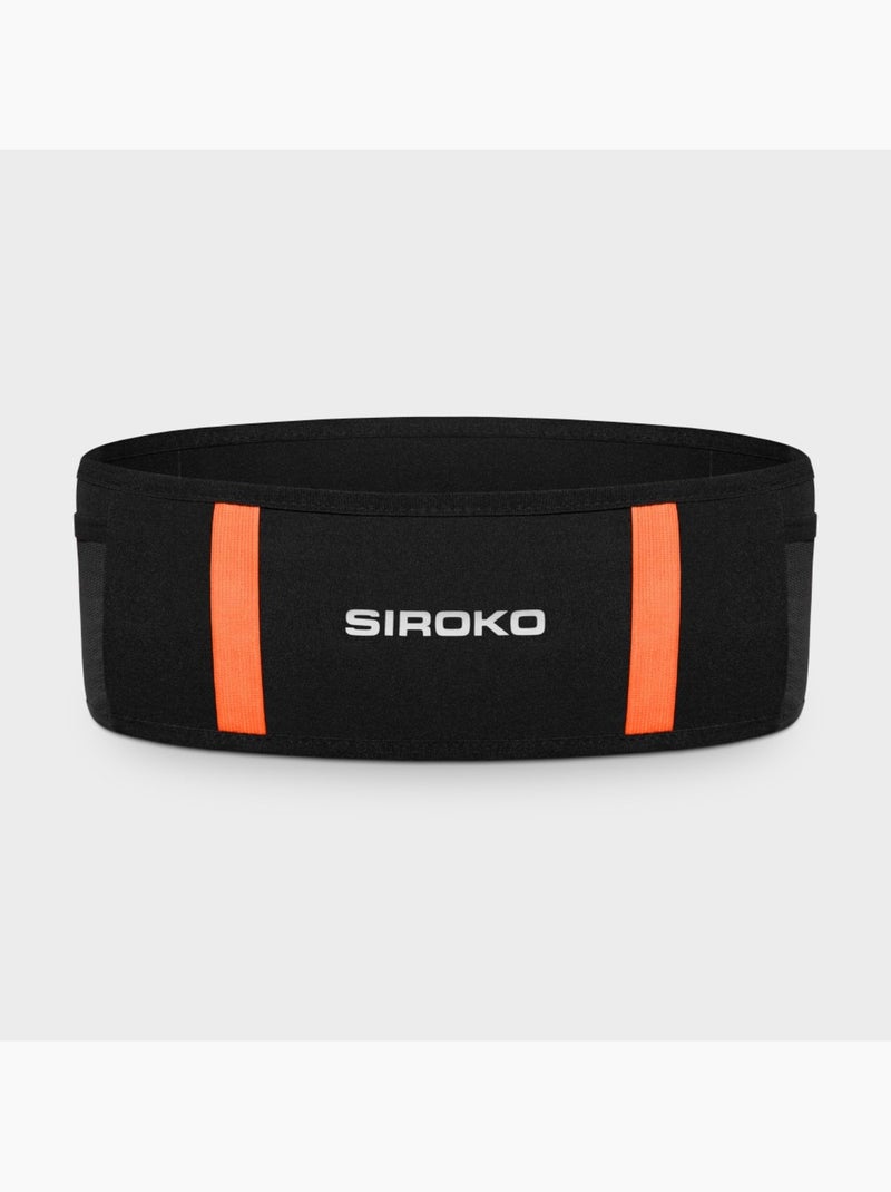 Ceinture d’hydratation trail running randonnée homme et femme kerry Noir - Kiabi