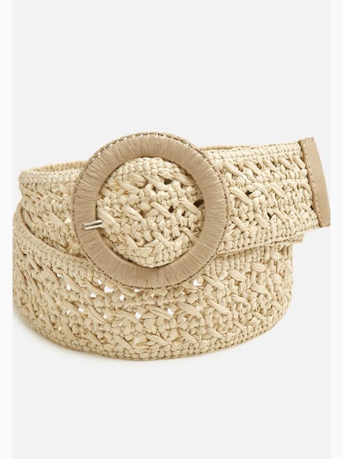 Ceinture effet tressé - Damart - Kiabi