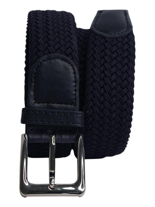 Ceinture Élastique 3 cm – Finition Cuir Synthétique ajustable - Kiabi