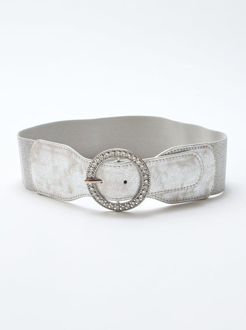 Ceinture élastique avec boucle - Kiabi