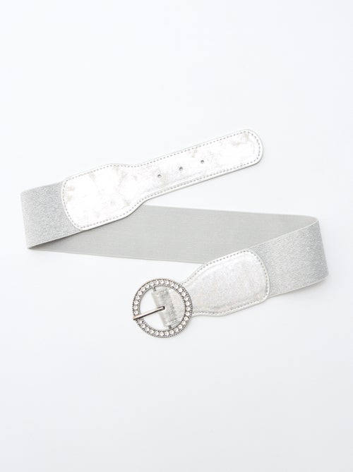 Ceinture élastique avec boucle - Kiabi