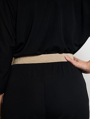 Ceinture élastique avec boucle métal