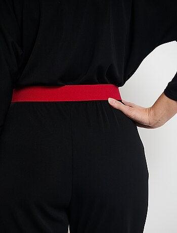 Ceinture élastique avec boucle métal