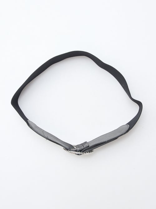 Ceinture élastique avec boucle - Kiabi