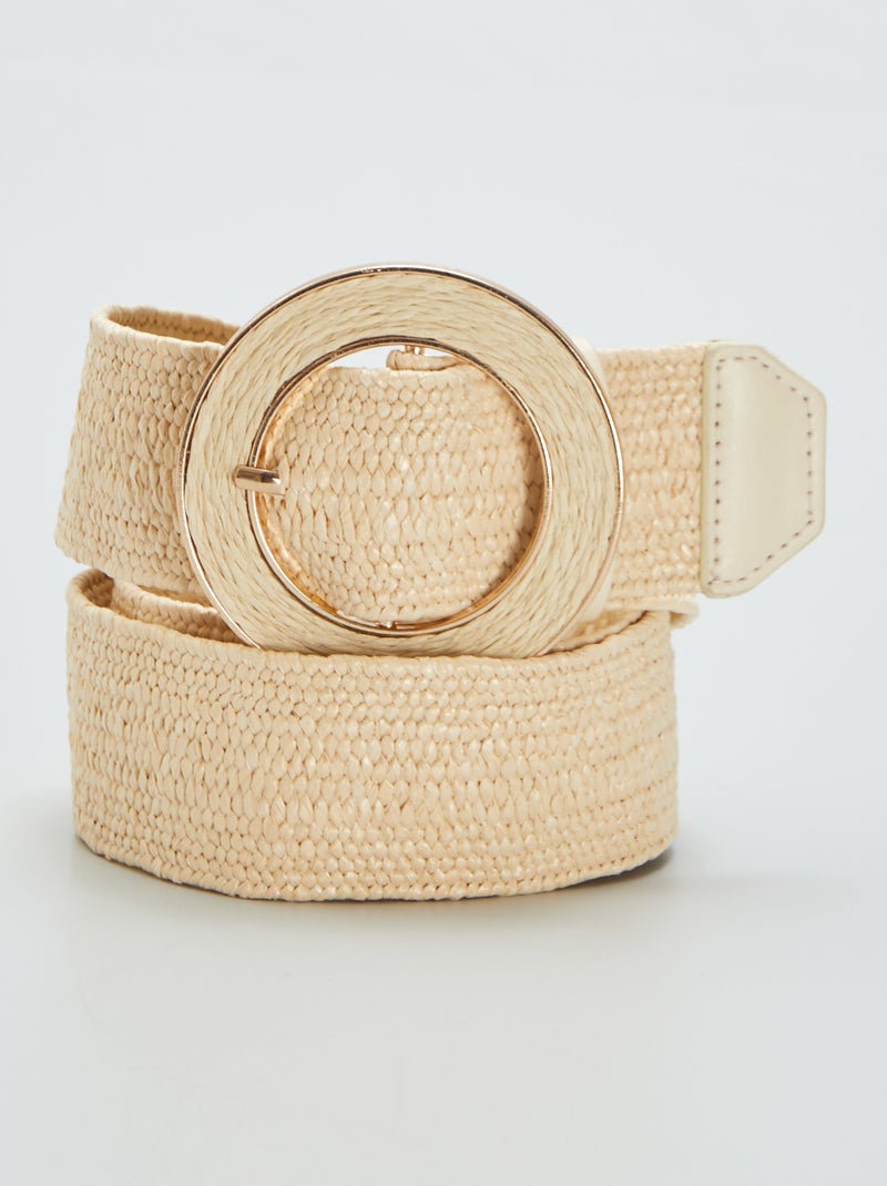 Ceinture élastique BLANC - Kiabi