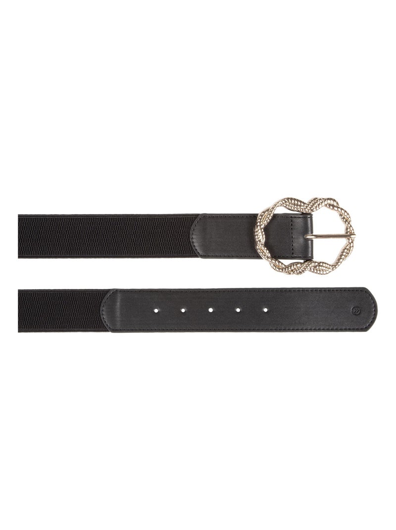 Ceinture élastique femme Isotoner Noir - Kiabi