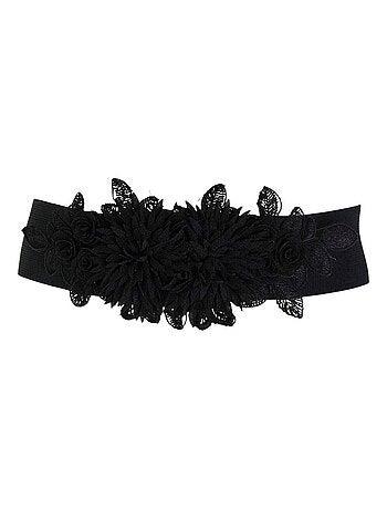 Ceinture élastique FLEURS