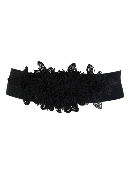 Ceinture élastique FLEURS - Kiabi