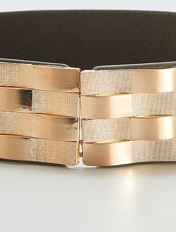 CEINTURE KAKI ÉLASTIQUE LIDY