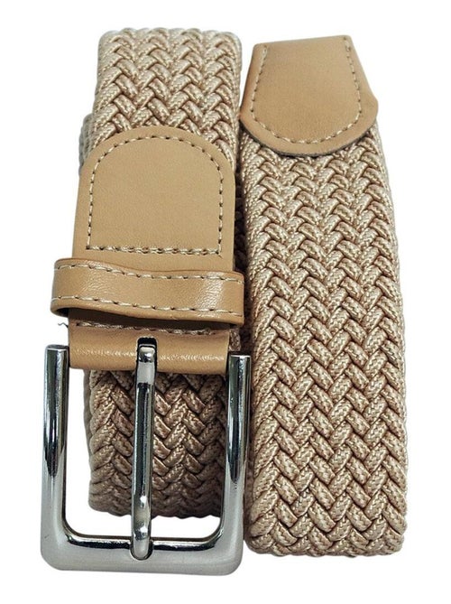 Ceinture élastique tressée - Kiabi